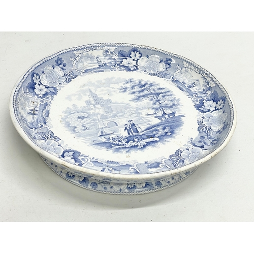 223 - A collection of Georgian and Victorian blue and white dinner ware. Robert Cochran & Co ‘Syria’ patte... 