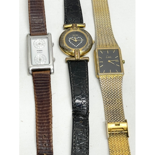 415 - A collection of watches.