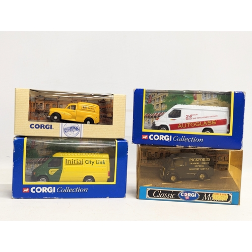 533 - A collection of Corgi model cars including Special Edition Cadbury Cameo Collection.