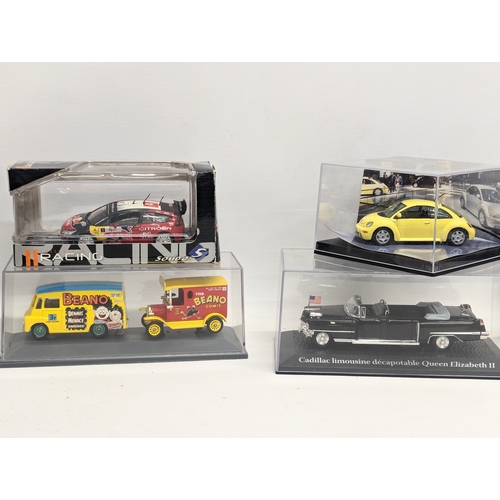 547 - A collection of model cars, etc