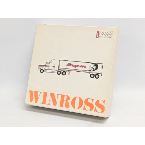 568 - A 1993 Special Limited Edition Winross Snap-On truck in box.