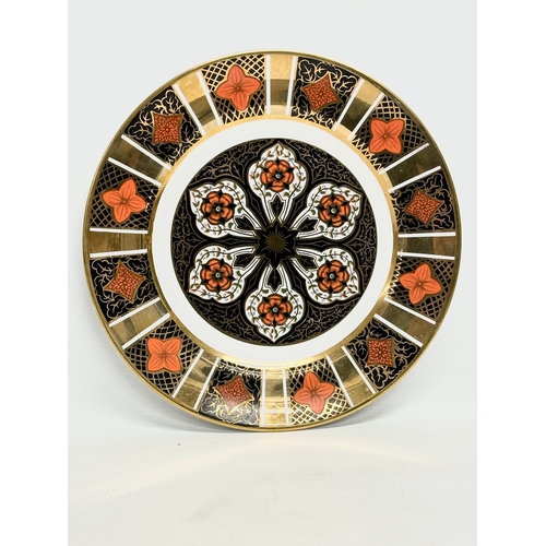 100 - A set of 3 Burtondale Imari Pattern cabinet plates. Designed & Made by Derbyshire Craftsmen. 27cm. 2... 