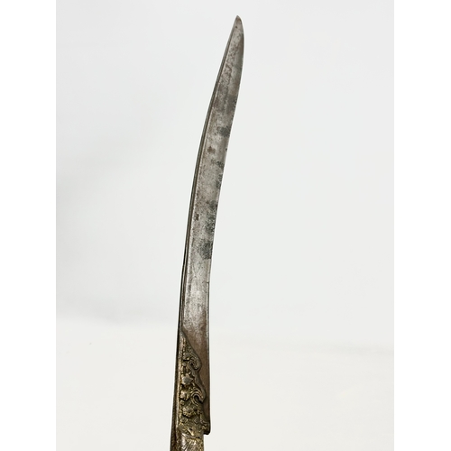 41 - An 18th/19th century Turkish Ottoman Empire sword. 71cm