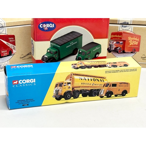 594 - 6 Limited Edition Corgi models in boxes