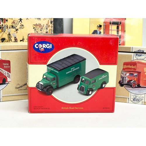 594 - 6 Limited Edition Corgi models in boxes