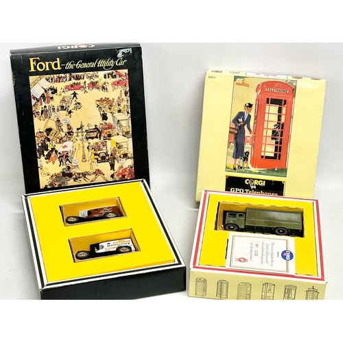 594 - 6 Limited Edition Corgi models in boxes