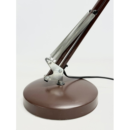 211C - A vintage brown anglepoise lamp