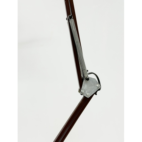 211C - A vintage brown anglepoise lamp