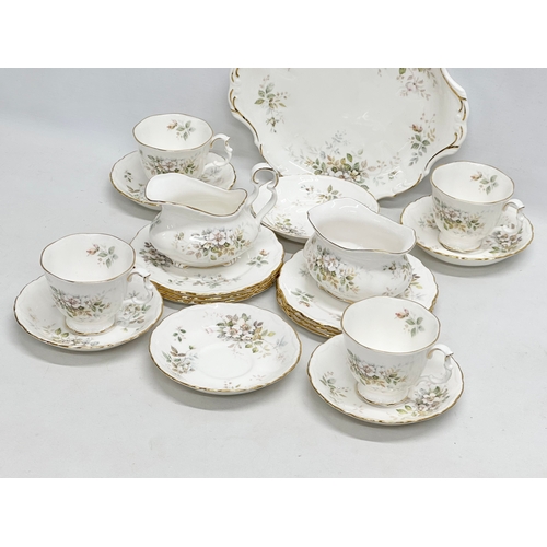 208 - A 19 piece Royal Albert ‘Haworth’ tea set.