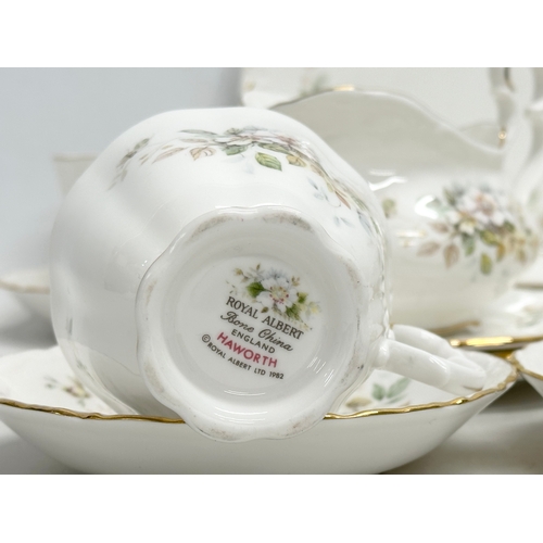 208 - A 19 piece Royal Albert ‘Haworth’ tea set.