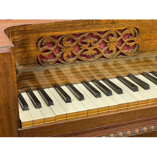 1149 - A William IV mahogany square piano by John Broadwood & Sons, London. Retailed by M. Mosses, Dublin. ... 