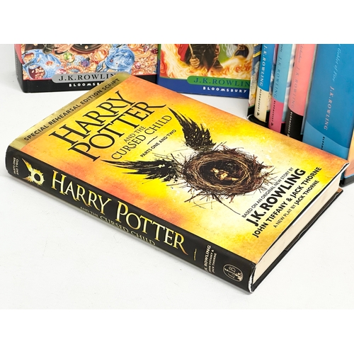 398 - The complete Harry Pottery series with Harry Pottery and the Cursed Child.