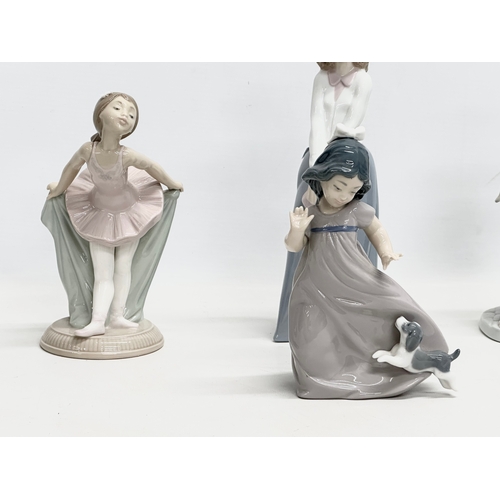 299P - 5 Nao figurines.