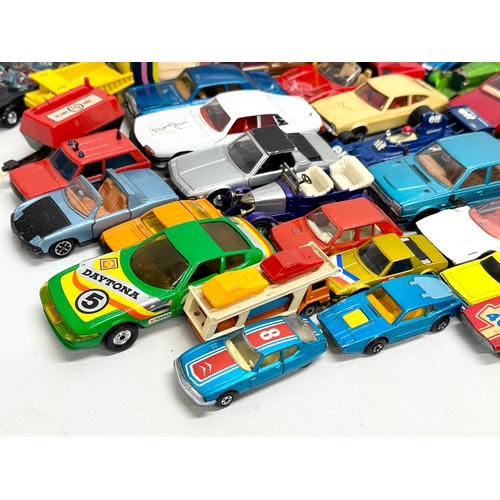 613 - A good collection of mostly Corgi model cars, trucks, planes. including Tonka, Matchbox, Lledo etc. ... 