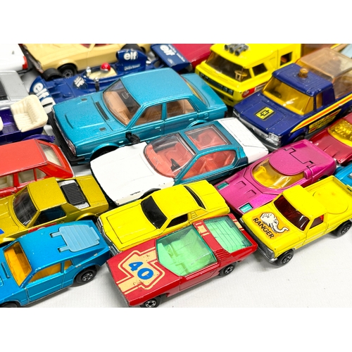 613 - A good collection of mostly Corgi model cars, trucks, planes. including Tonka, Matchbox, Lledo etc. ... 