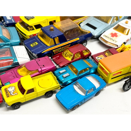 613 - A good collection of mostly Corgi model cars, trucks, planes. including Tonka, Matchbox, Lledo etc. ... 