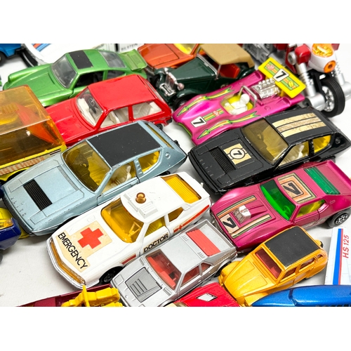 613 - A good collection of mostly Corgi model cars, trucks, planes. including Tonka, Matchbox, Lledo etc. ... 