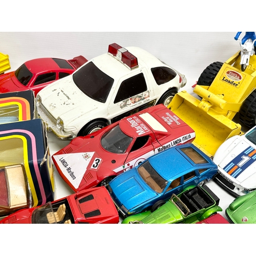 613 - A good collection of mostly Corgi model cars, trucks, planes. including Tonka, Matchbox, Lledo etc. ... 