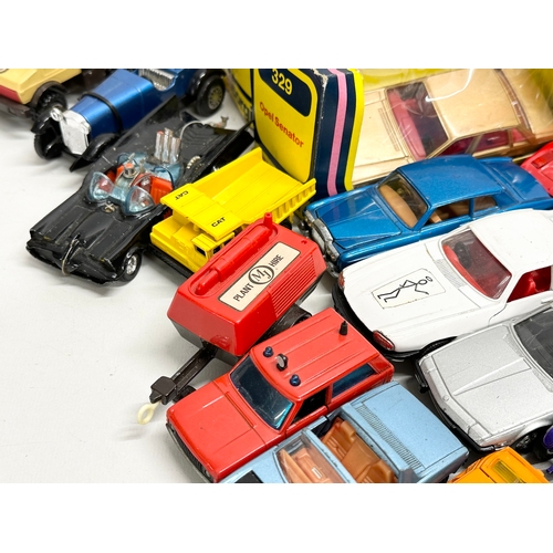 613 - A good collection of mostly Corgi model cars, trucks, planes. including Tonka, Matchbox, Lledo etc. ... 