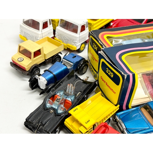 613 - A good collection of mostly Corgi model cars, trucks, planes. including Tonka, Matchbox, Lledo etc. ... 