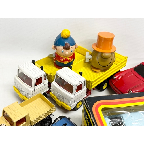 613 - A good collection of mostly Corgi model cars, trucks, planes. including Tonka, Matchbox, Lledo etc. ... 