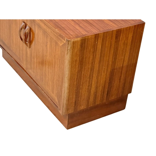 1107 - A G-Plan ‘Sierra’ Mid Century teak side cabinet. 84x45.5x55.5cm (4)