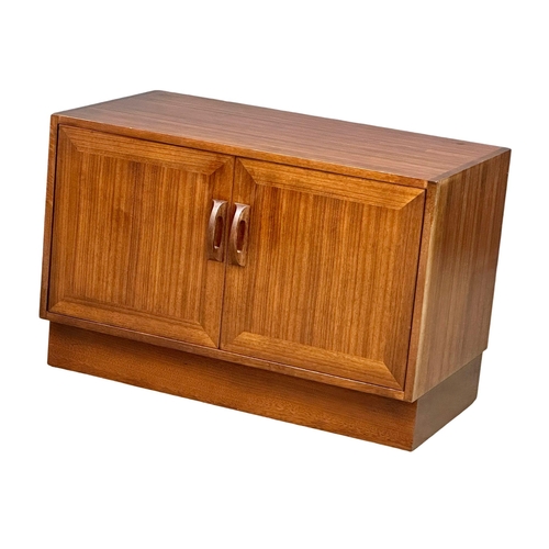 1107 - A G-Plan ‘Sierra’ Mid Century teak side cabinet. 84x45.5x55.5cm (4)