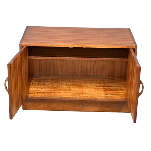 1107 - A G-Plan ‘Sierra’ Mid Century teak side cabinet. 84x45.5x55.5cm (4)