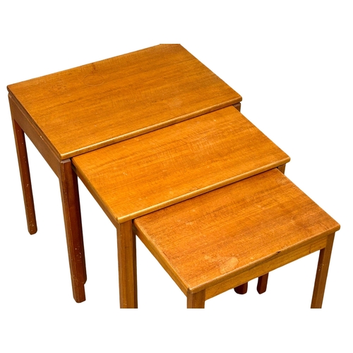 1110 - A McIntosh Mid Century teak nest of tables. (6)