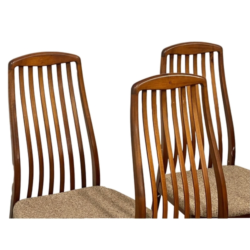 833 - A set of 6 Danish Mid Century rosewood dining chairs by Preben-Schou, Denmark. (3)