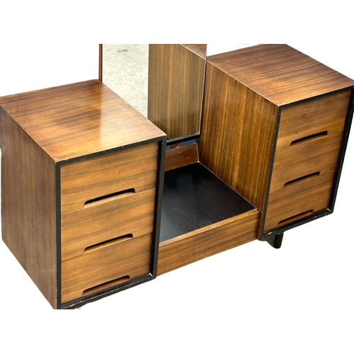 865A - A Mid Century ‘C Range’ dressing table designed by John & Sylvia Reid for Stag. 1960. 121x45.5x165cm... 