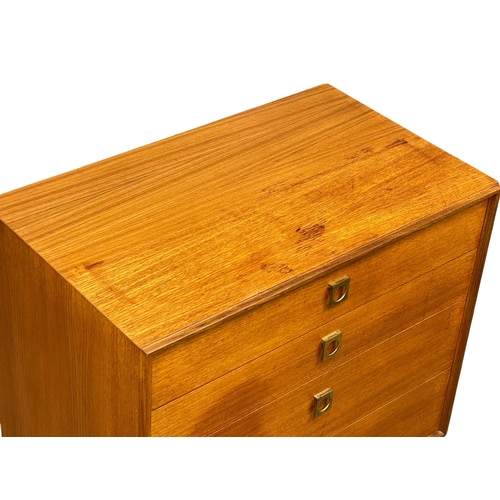 876 - A G-Plan “Form 5” Mid Century teak chest of drawers. 76.5x46x77cm (12)