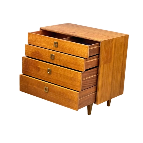 876 - A G-Plan “Form 5” Mid Century teak chest of drawers. 76.5x46x77cm (12)