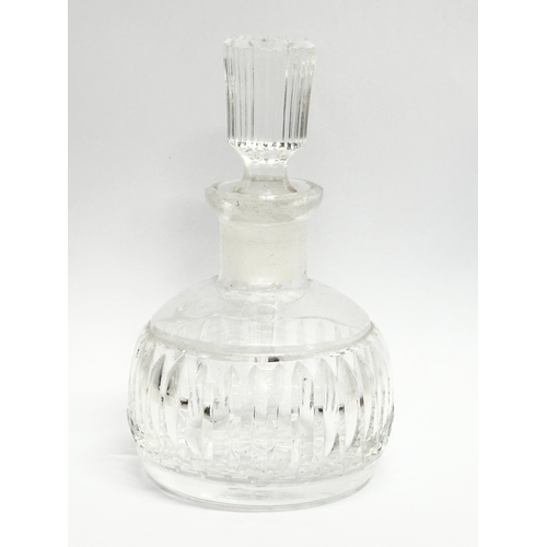 70 - A Waterford Crystal perfume bottle/scent bottle. 7.5x11.5cm