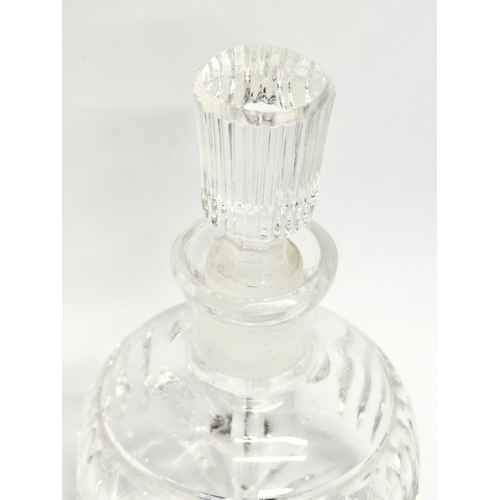 70 - A Waterford Crystal perfume bottle/scent bottle. 7.5x11.5cm