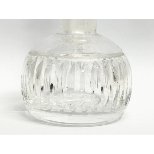 70 - A Waterford Crystal perfume bottle/scent bottle. 7.5x11.5cm