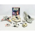 A collection of 1970’s and 1980’s Star Wars toy ships etc. a 1981 Hoth ...