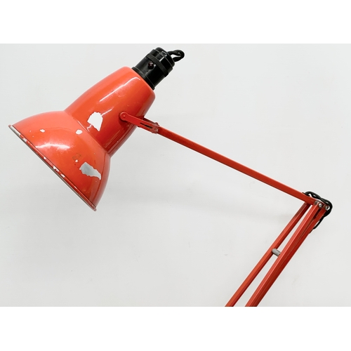 91 - The Anglepoise Lamp. A 1960’s Herbert Terry red anglepoise lamp. Herbert Terry & Sons LTD.