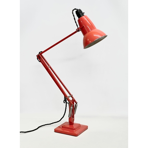 91 - The Anglepoise Lamp. A 1960’s Herbert Terry red anglepoise lamp. Herbert Terry & Sons LTD.