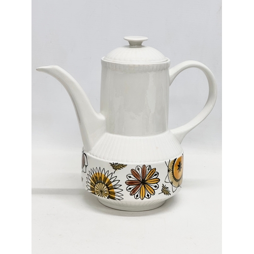 97 - A 1960’s Mid Century ‘Calypso’ coffee set designed by Kathie Winkle for Broadhurst & Sons LTD.