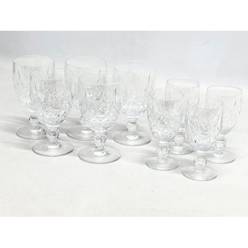 121 - Waterford Crystal. A set of 5 Waterford Crystal ‘Lismore’ drinking glasses 6.5x12cm. A set of 4 Wate... 