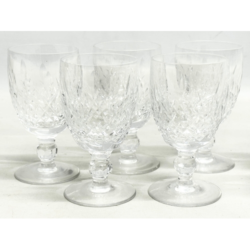 121 - Waterford Crystal. A set of 5 Waterford Crystal ‘Lismore’ drinking glasses 6.5x12cm. A set of 4 Wate... 