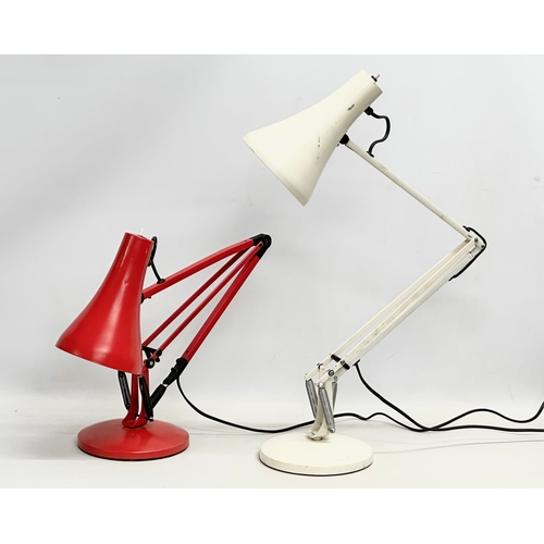 137 - 2 vintage anglepoise lamps. Model 90.