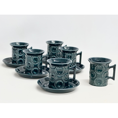 142 - A 13 piece Mid Century ‘Jupiter’ coffee service designed by Susan Williams-Ellis for Portmeirion.