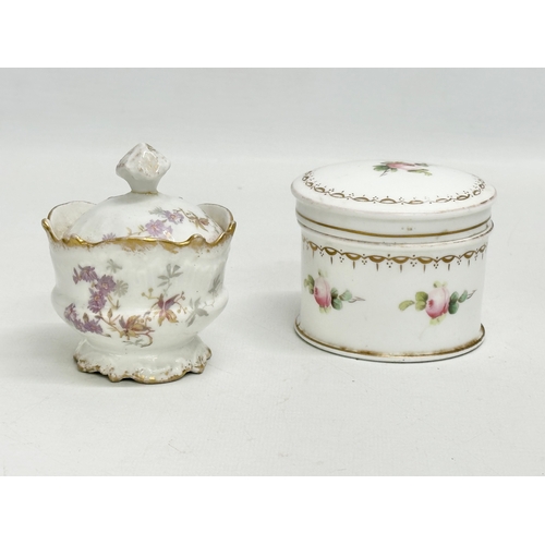 232 - A quantity of late 19th and early 20th century French and German porcelain