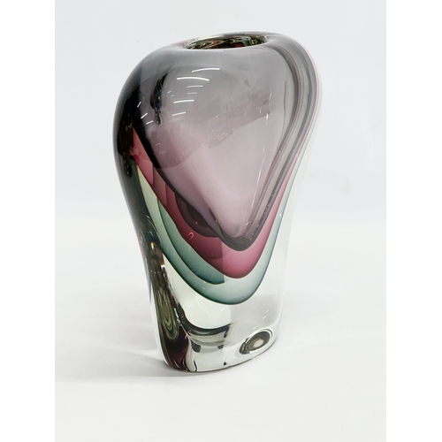 37 - A Murano Vetreria Artistica ‘Cobra’ vase. Original design by Luigi Onesto. 22x22cm