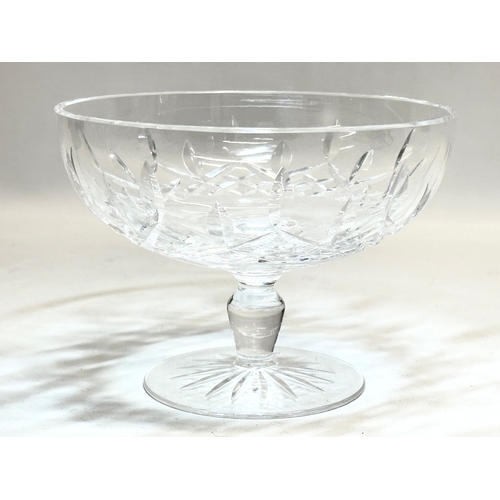 124 - A Waterford Crystal ‘Lismore’ comport bowl. 16x11.5cm