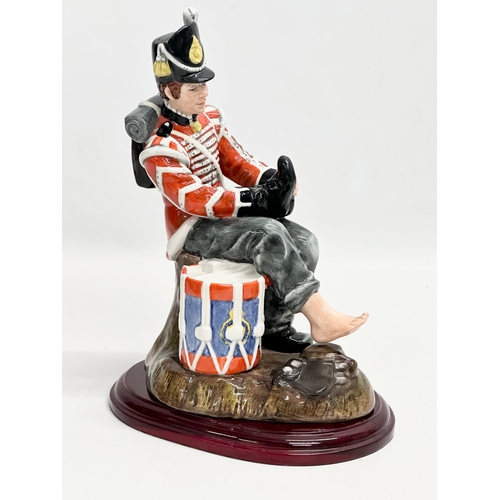 241 - A rare Royal Doulton ‘Drummer Boy’ figurine. H.N. 2679. Royal Doulton Tableware LTD, 1975. 16x23cm