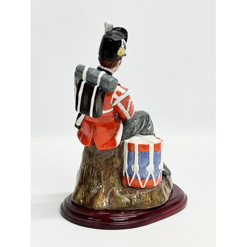 241 - A rare Royal Doulton ‘Drummer Boy’ figurine. H.N. 2679. Royal Doulton Tableware LTD, 1975. 16x23cm