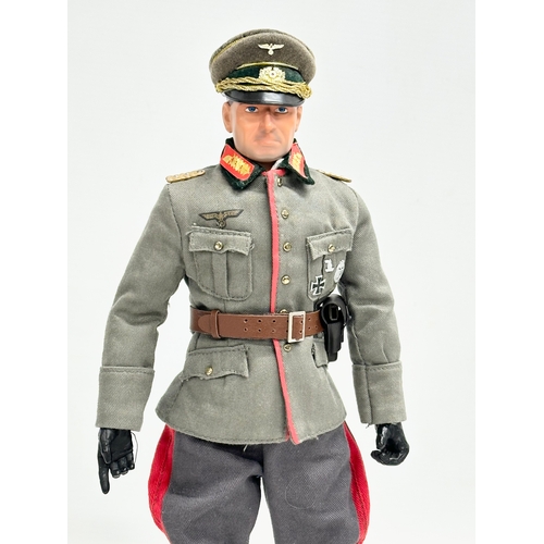 546 - A Dragon Models LTD WWII German General action figure. 31cm